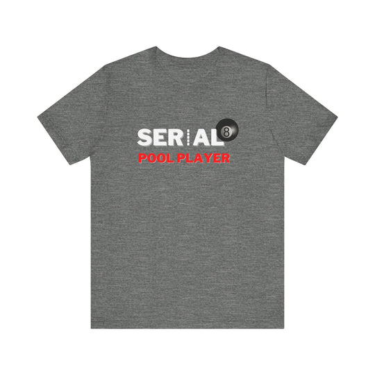 Serial Pool Player - 8 Ball - Unisex Softstyle Tee - BFLY BILLIARDS