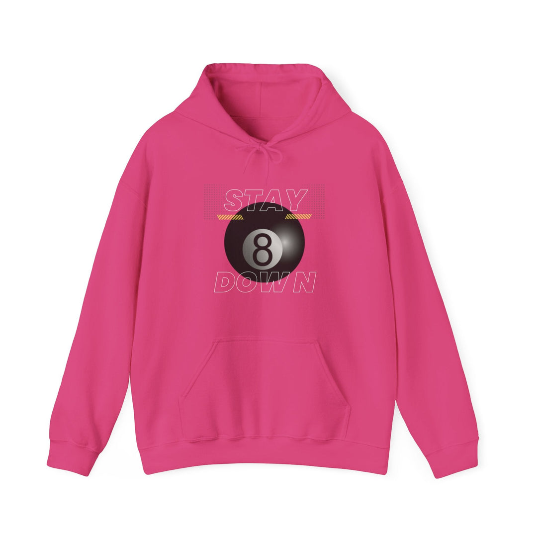 Stay Down 8 Ball Billiards - Unisex Pullover Hoodie - BFLY BILLIARDS
