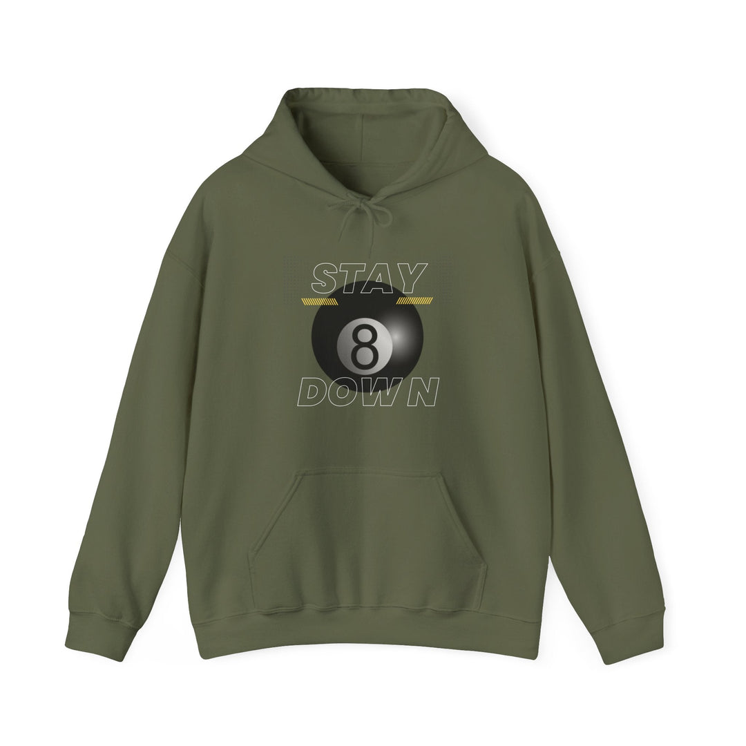 Stay Down 8 Ball Billiards - Unisex Pullover Hoodie - BFLY BILLIARDS