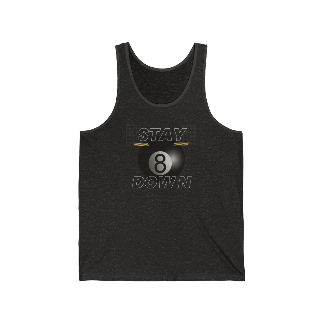 Stay Down 8 Ball Billiards - Unisex Tank Top - BFLY BILLIARDS