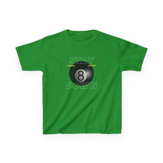 Stay Down 8 Ball Billiards - Youth Cotton Tee - BFLY BILLIARDS