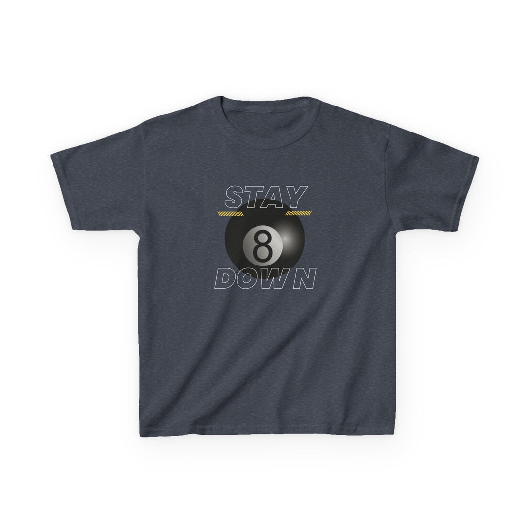 Stay Down 8 Ball Billiards - Youth Cotton Tee - BFLY BILLIARDS