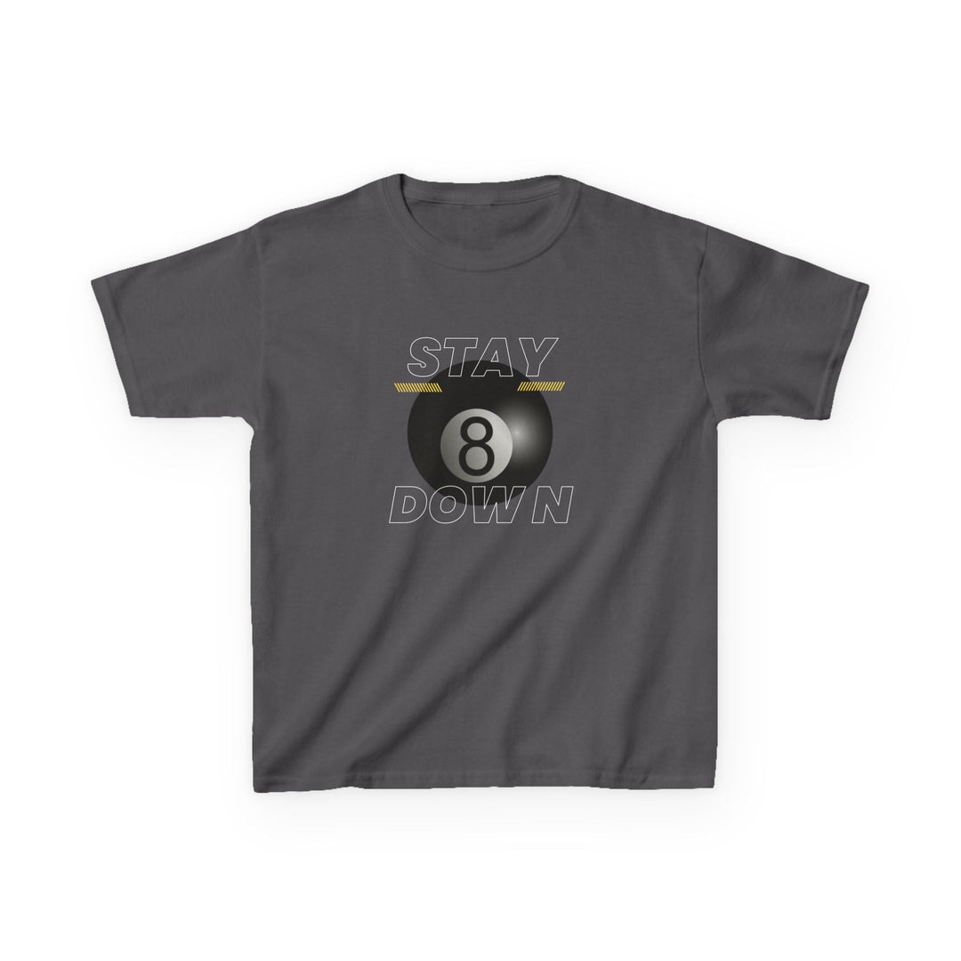 Stay Down 8 Ball Billiards - Youth Cotton Tee - BFLY BILLIARDS