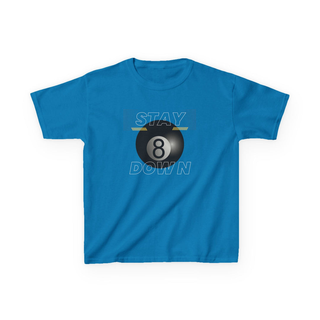 Stay Down 8 Ball Billiards - Youth Cotton Tee - BFLY BILLIARDS
