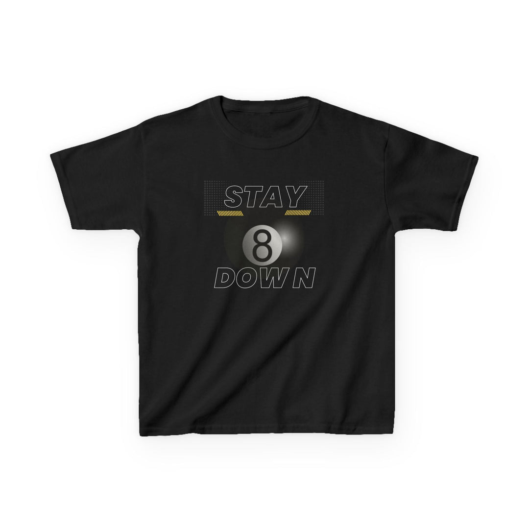 Stay Down 8 Ball Billiards - Youth Cotton Tee - BFLY BILLIARDS