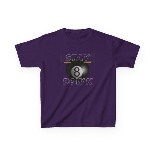 Stay Down 8 Ball Billiards - Youth Cotton Tee - BFLY BILLIARDS