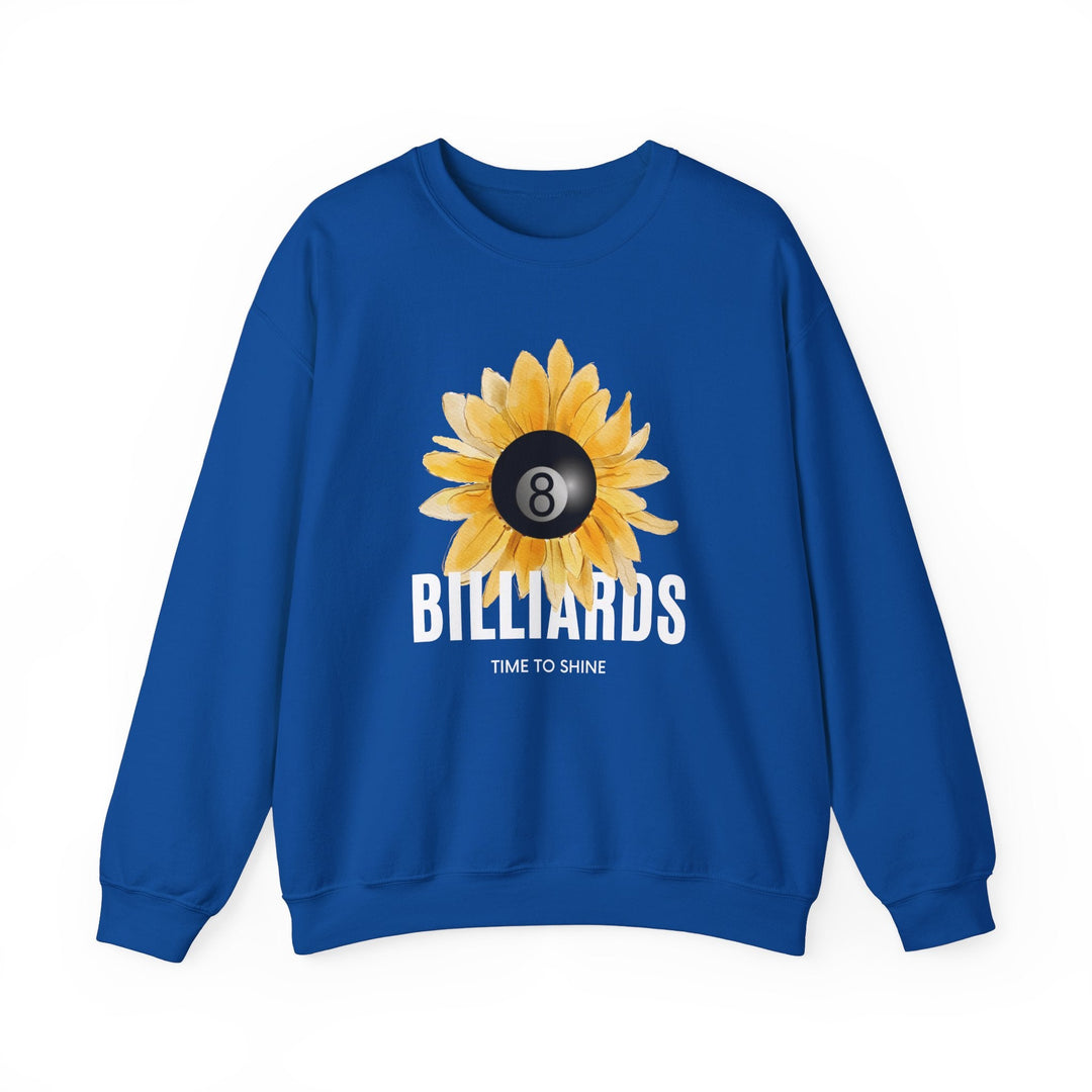 Sunflower Billiards - Unisex Crewneck Sweatshirt - BFLY BILLIARDS