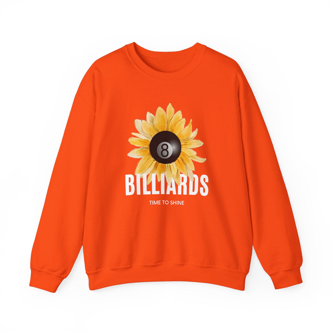Sunflower Billiards - Unisex Crewneck Sweatshirt - BFLY BILLIARDS