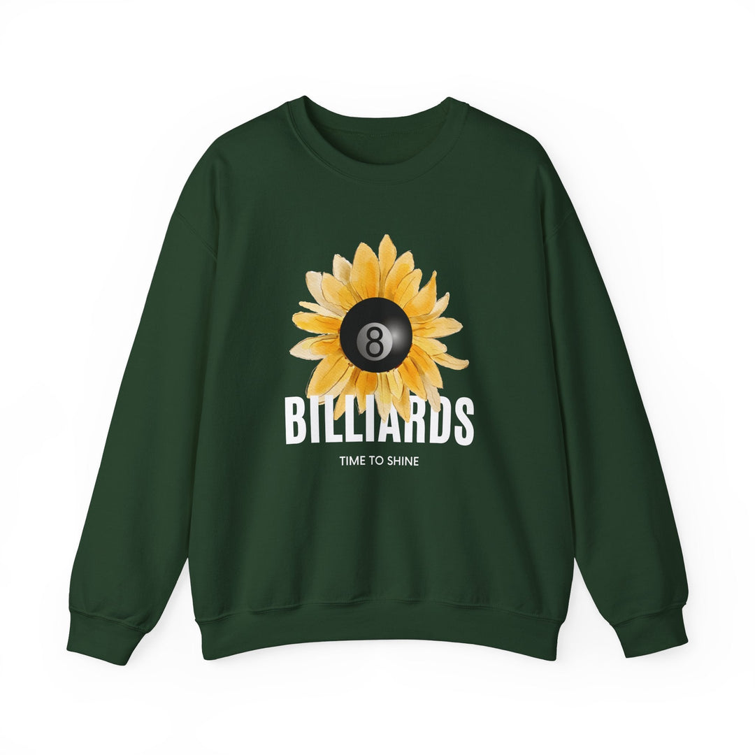 Sunflower Billiards - Unisex Crewneck Sweatshirt - BFLY BILLIARDS