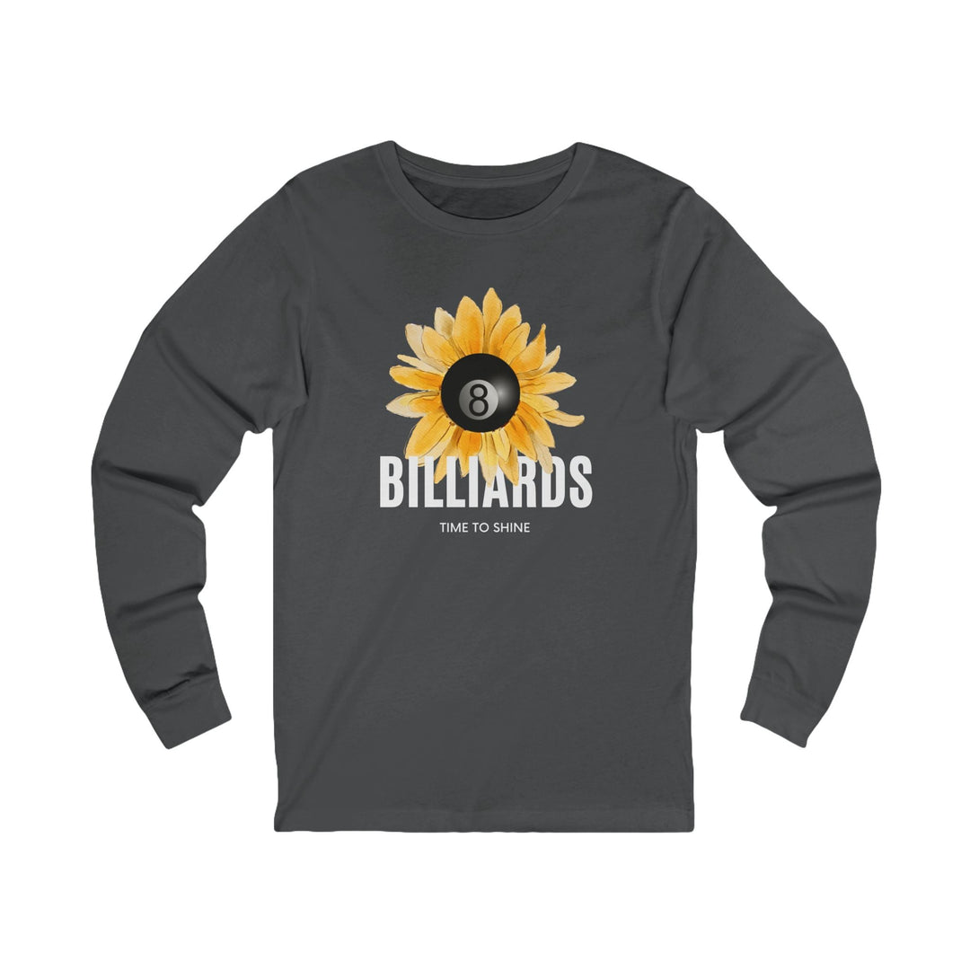 Sunflower Billiards - Unisex Long Sleeve Tee - BFLY BILLIARDS