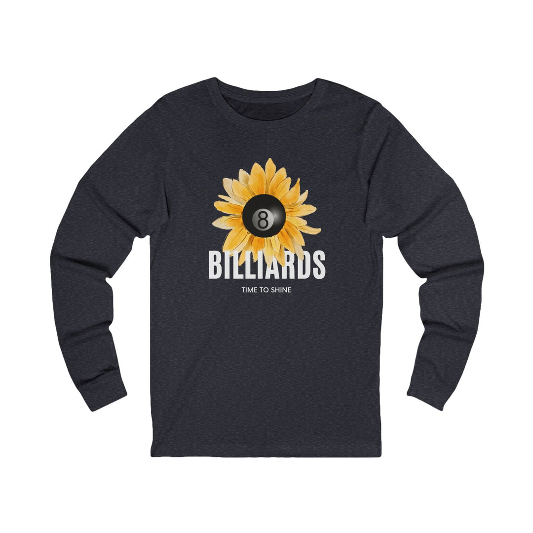 Sunflower Billiards - Unisex Long Sleeve Tee - BFLY BILLIARDS