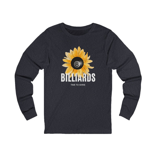 Sunflower Billiards - Unisex Long Sleeve Tee - BFLY BILLIARDS