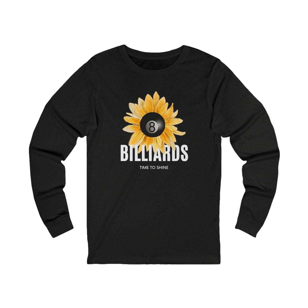 Sunflower Billiards - Unisex Long Sleeve Tee - BFLY BILLIARDS
