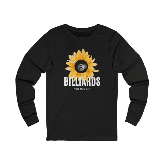 Sunflower Billiards - Unisex Long Sleeve Tee - BFLY BILLIARDS