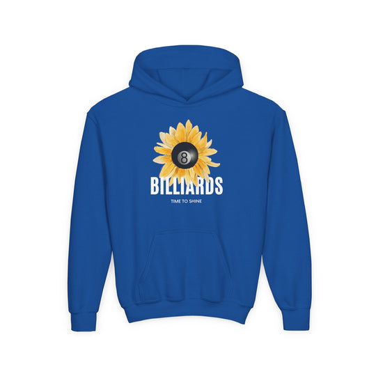 Sunflower Billiards - Unisex Youth Pullover Hoodie - BFLY BILLIARDS