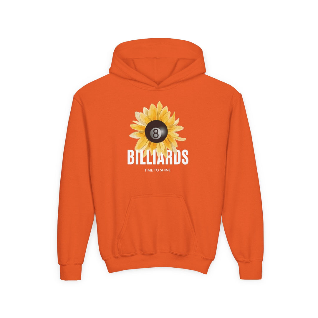 Sunflower Billiards - Unisex Youth Pullover Hoodie - BFLY BILLIARDS