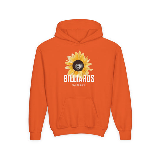 Sunflower Billiards - Unisex Youth Pullover Hoodie - BFLY BILLIARDS