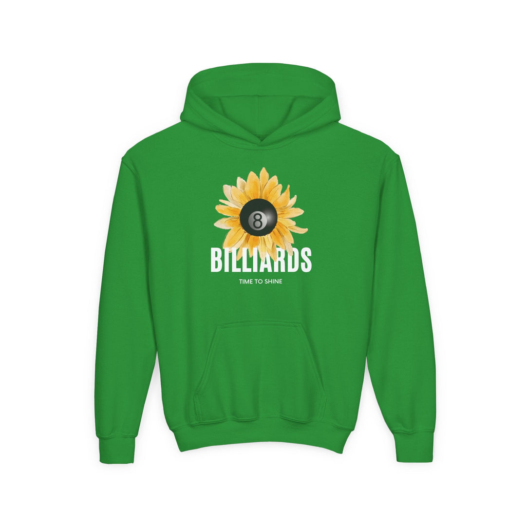 Sunflower Billiards - Unisex Youth Pullover Hoodie - BFLY BILLIARDS