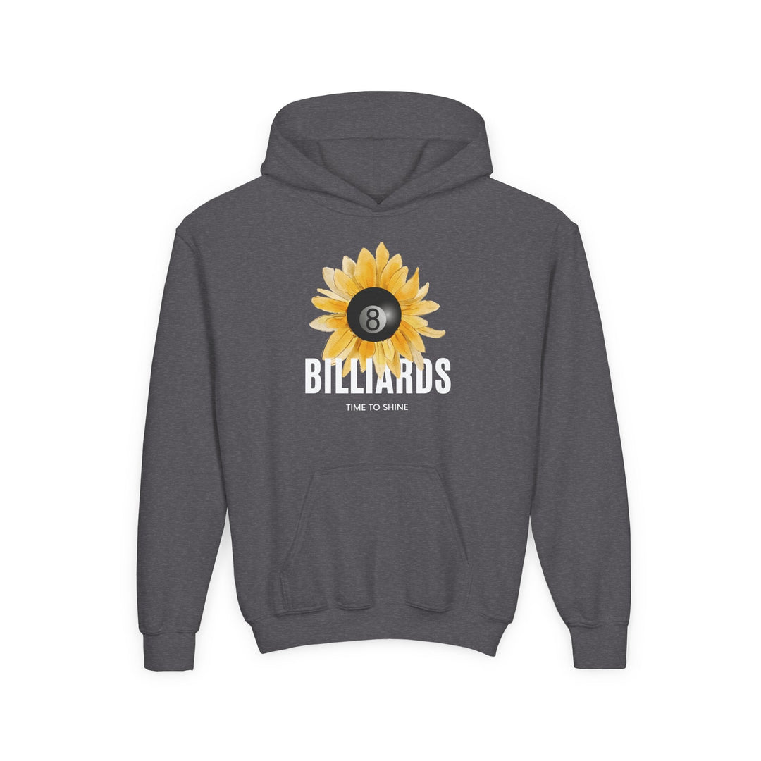 Sunflower Billiards - Unisex Youth Pullover Hoodie - BFLY BILLIARDS
