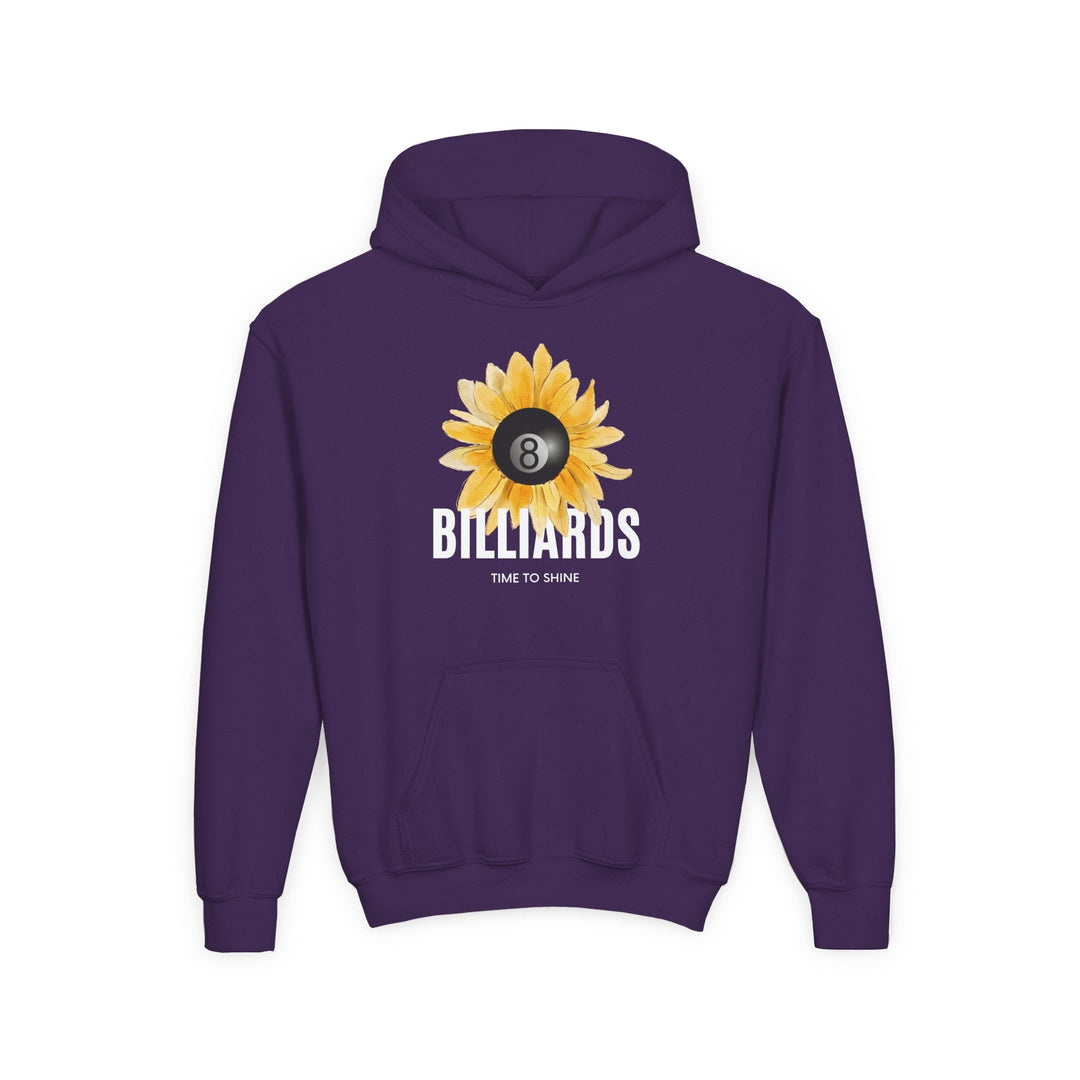 Sunflower Billiards - Unisex Youth Pullover Hoodie - BFLY BILLIARDS