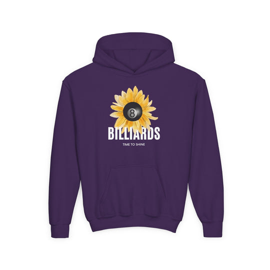 Sunflower Billiards - Unisex Youth Pullover Hoodie - BFLY BILLIARDS