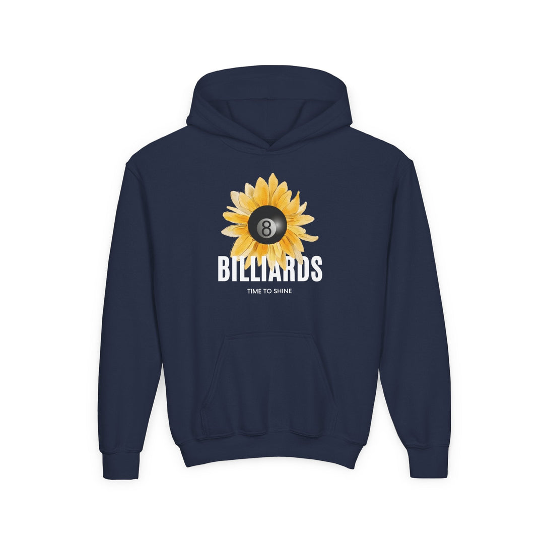 Sunflower Billiards - Unisex Youth Pullover Hoodie - BFLY BILLIARDS