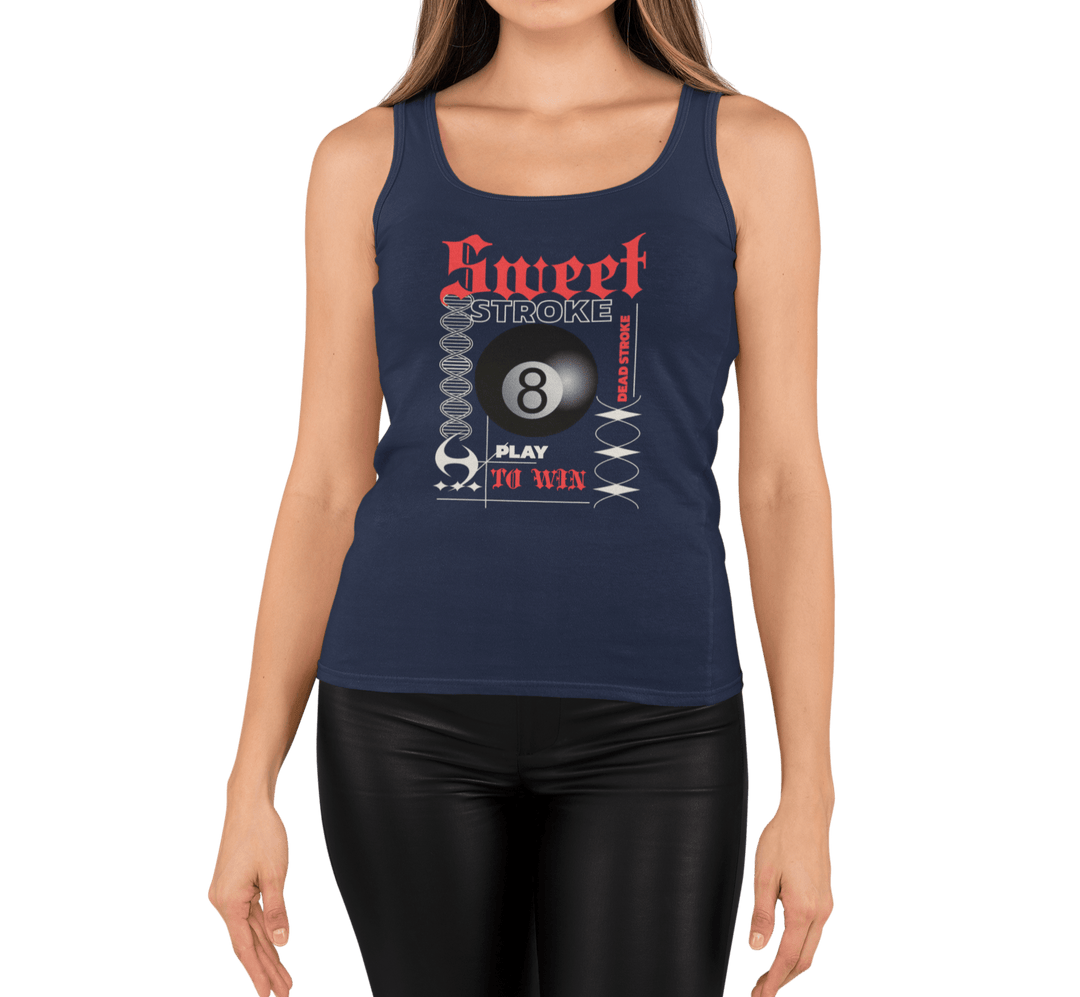 Sweet Stroke 8 Ball - Custom Tank Top - BFLY BILLIARDS