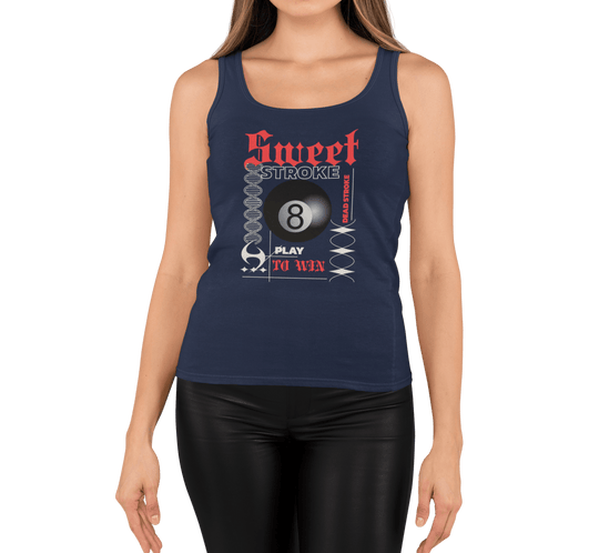 Sweet Stroke 8 Ball - Custom Tank Top - BFLY BILLIARDS