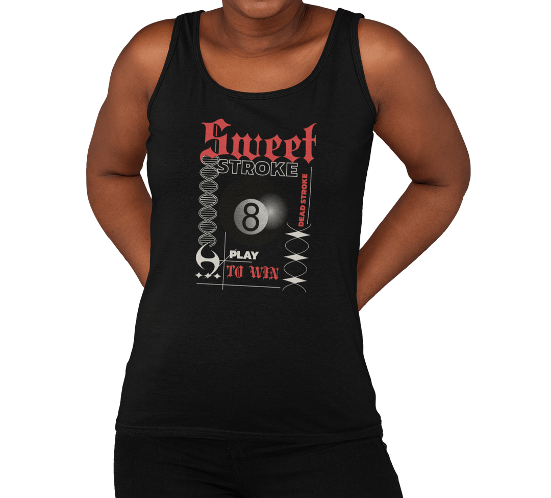 Sweet Stroke 8 Ball - Custom Tank Top - BFLY BILLIARDS