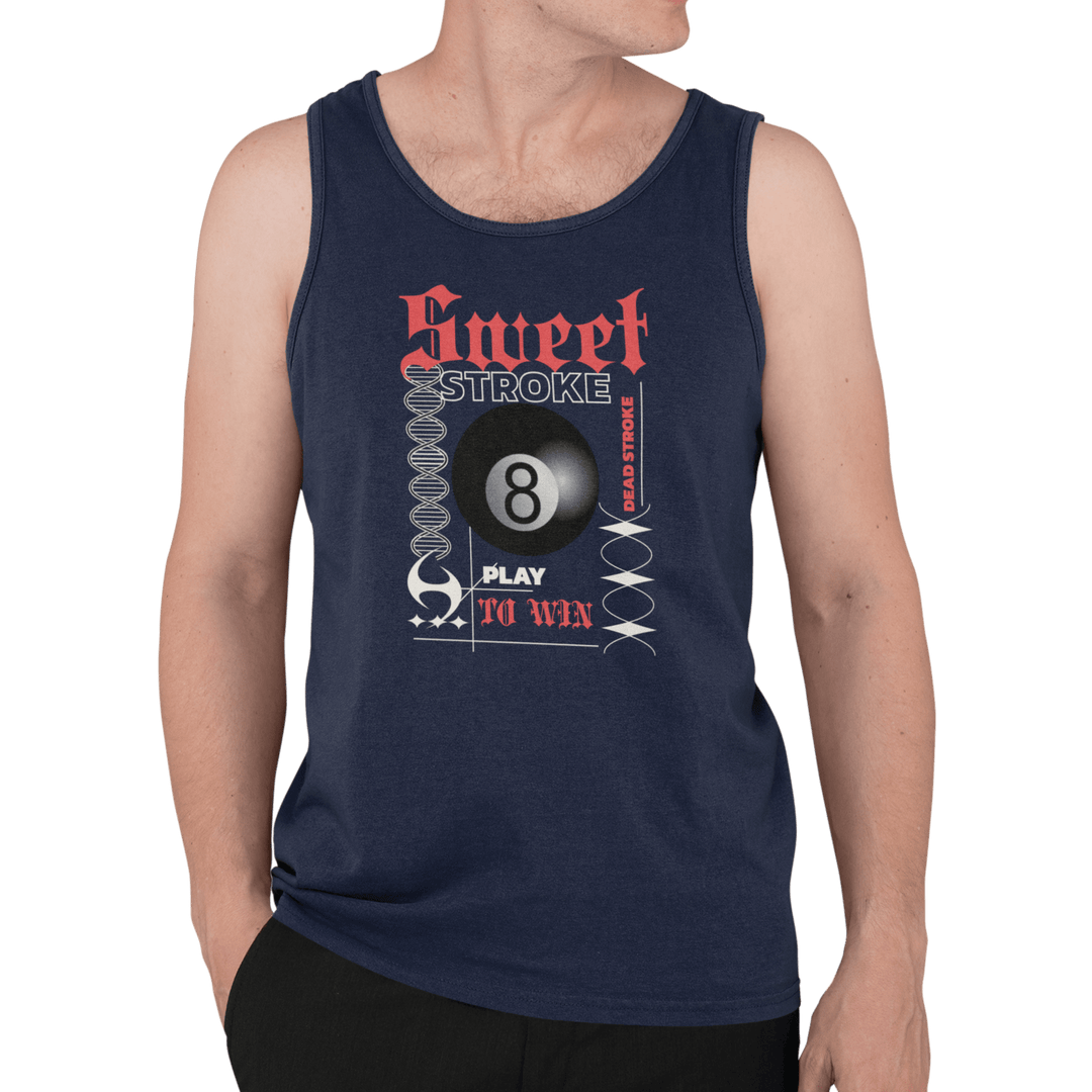 Sweet Stroke 8 Ball - Custom Tank Top - BFLY BILLIARDS