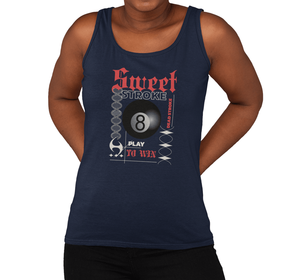 Sweet Stroke 8 Ball - Custom Tank Top - BFLY BILLIARDS