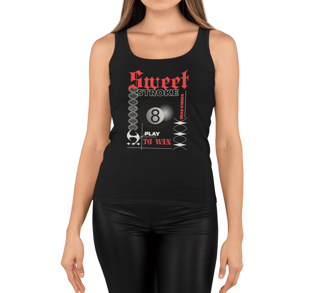 Sweet Stroke 8 Ball - Custom Tank Top - BFLY BILLIARDS