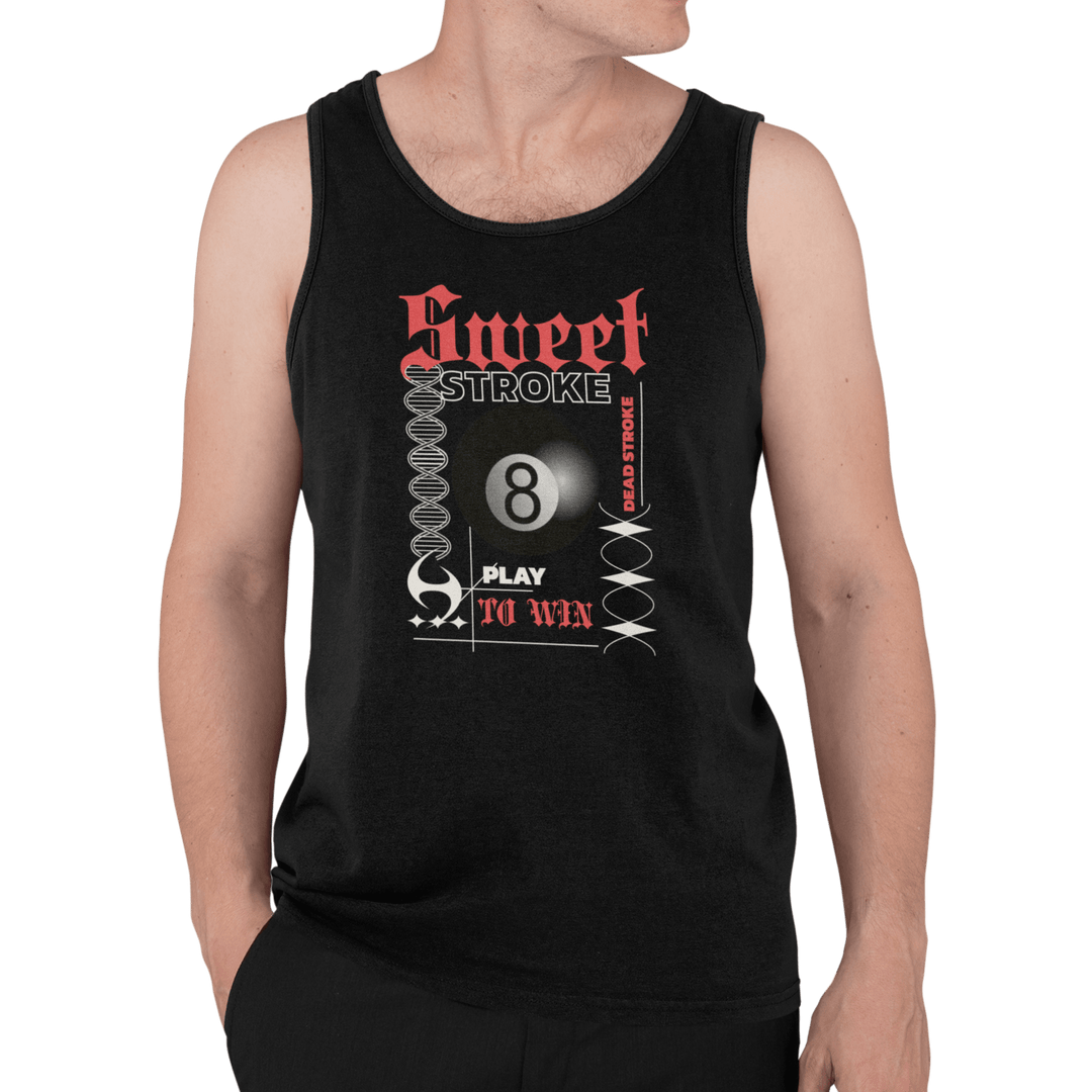 Sweet Stroke 8 Ball - Custom Tank Top - BFLY BILLIARDS