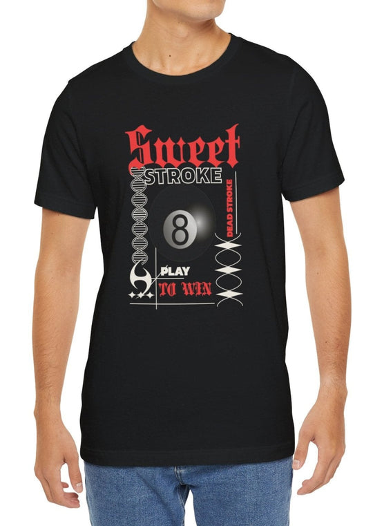 Sweet Stroke 8 Ball - Unisex Softstyle Tee - BFLY BILLIARDS