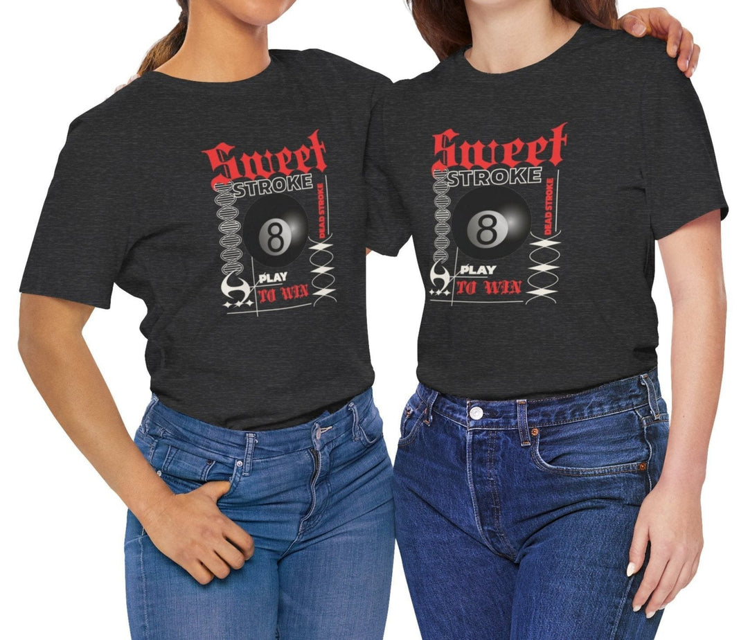 Sweet Stroke 8 Ball - Unisex Softstyle Tee - BFLY BILLIARDS