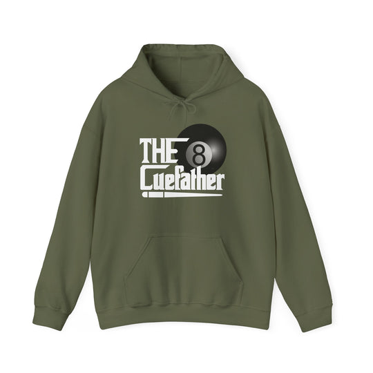 The Cuefather - 8 Ball Billiards - Unisex Pullover Hoodie - BFLY BILLIARDS