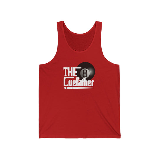 The Cuefather - 8 Ball Billiards - Unisex Tank Top - BFLY BILLIARDS