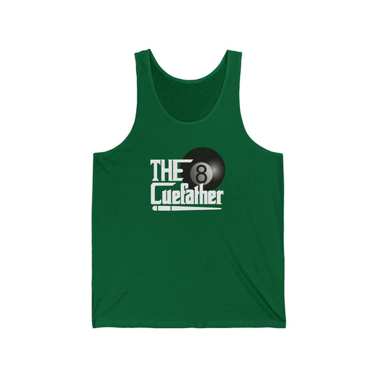The Cuefather - 8 Ball Billiards - Unisex Tank Top - BFLY BILLIARDS