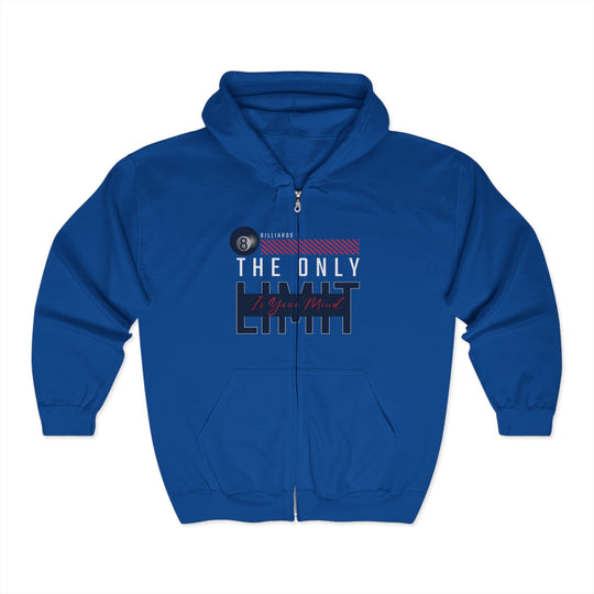 The Only Limit Is Your Mind - Full Zip Hoodie - BFLY BILLIARDS