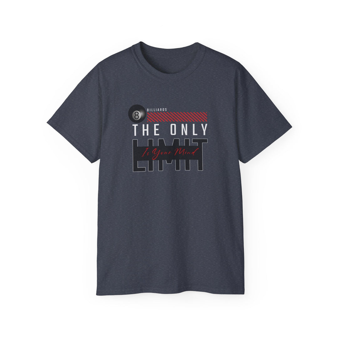 The Only Limit Is Your Mind - Unisex Cotton T-Shirt - BFLY BILLIARDS