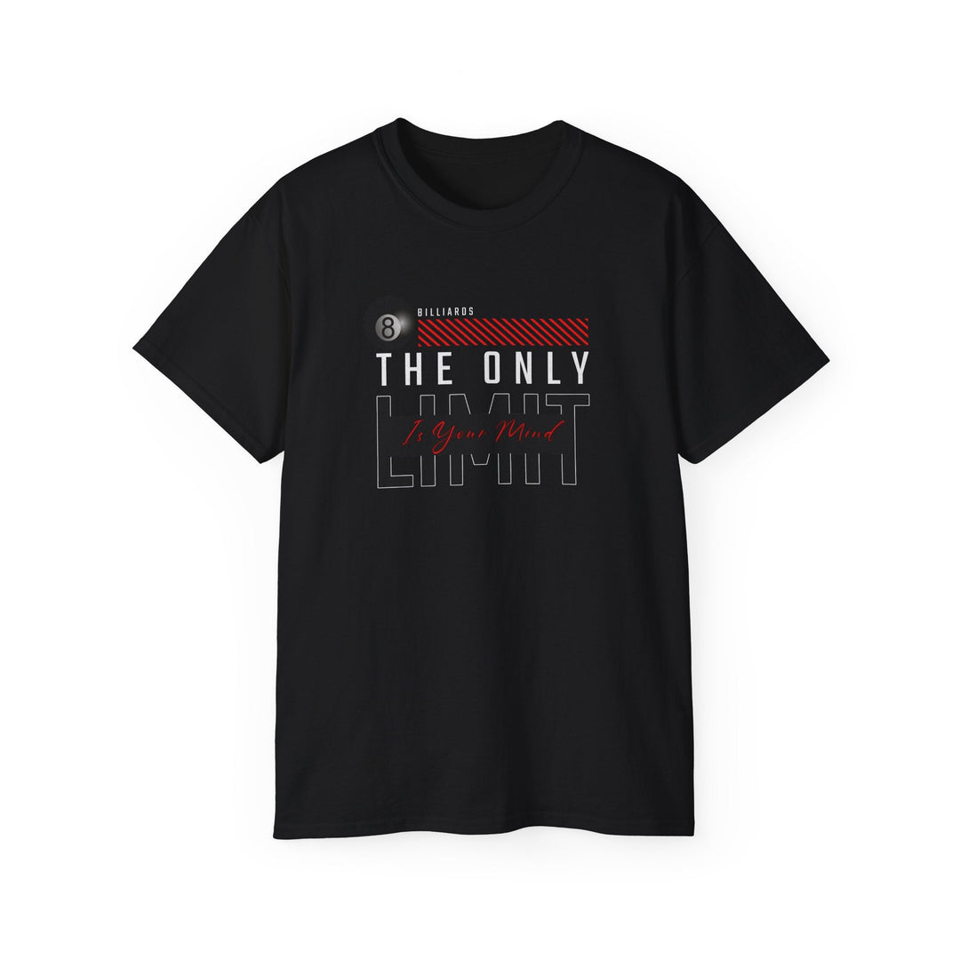 The Only Limit Is Your Mind - Unisex Cotton T-Shirt - BFLY BILLIARDS