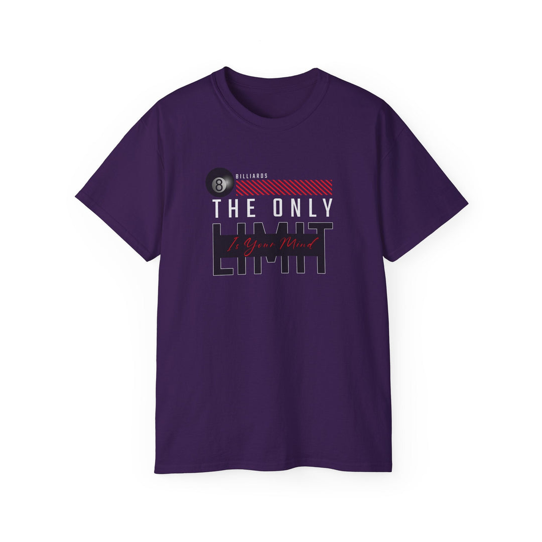 The Only Limit Is Your Mind - Unisex Cotton T-Shirt - BFLY BILLIARDS