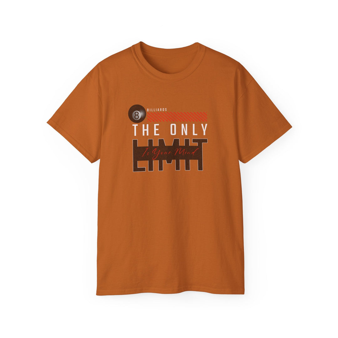 The Only Limit Is Your Mind - Unisex Cotton T-Shirt - BFLY BILLIARDS