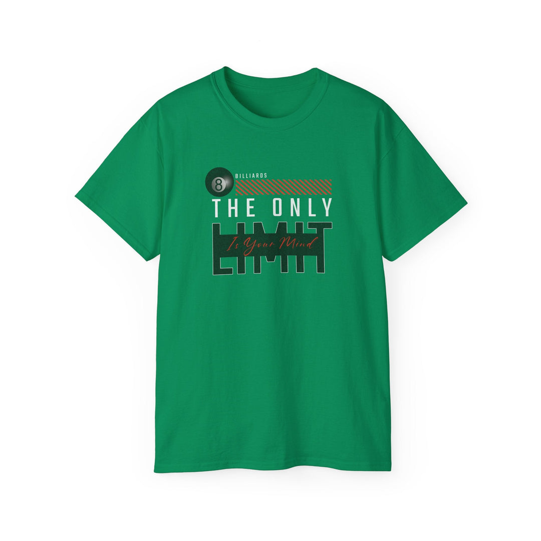 The Only Limit Is Your Mind - Unisex Cotton T-Shirt - BFLY BILLIARDS