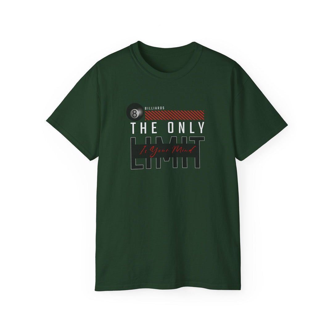 The Only Limit Is Your Mind - Unisex Cotton T-Shirt - BFLY BILLIARDS