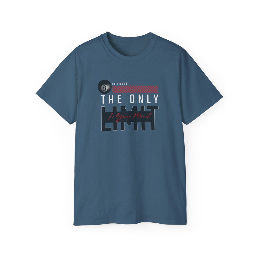 The Only Limit Is Your Mind - Unisex Cotton T-Shirt - BFLY BILLIARDS