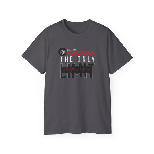 The Only Limit Is Your Mind - Unisex Cotton T-Shirt - BFLY BILLIARDS