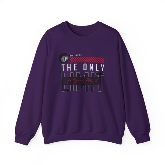 The Only Limit Is Your Mind - Unisex Crewneck Sweatshirt - BFLY BILLIARDS