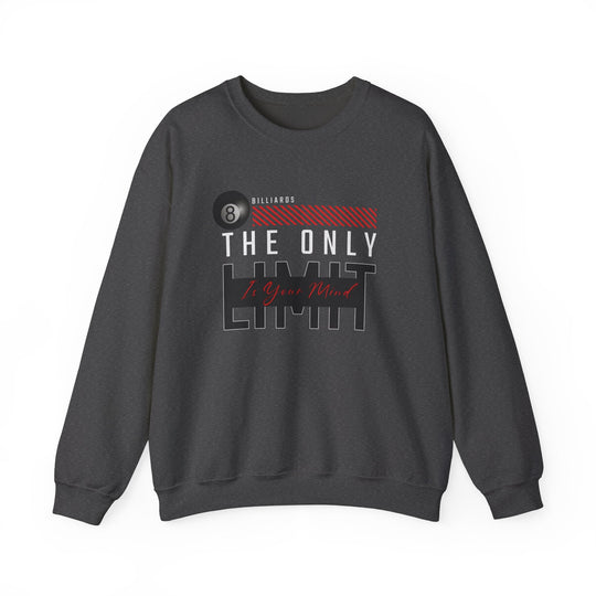 The Only Limit Is Your Mind - Unisex Crewneck Sweatshirt - BFLY BILLIARDS