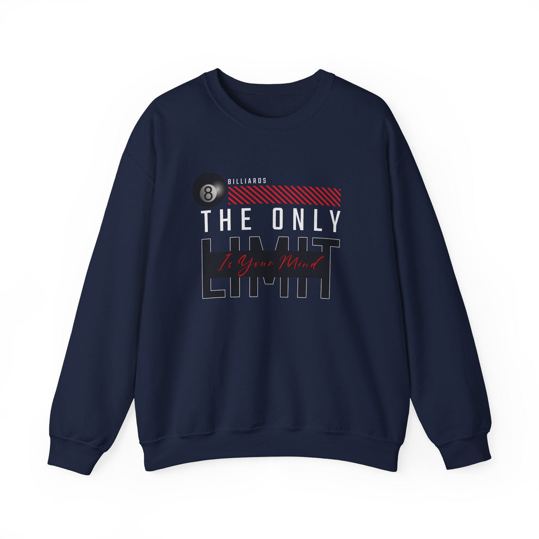 The Only Limit Is Your Mind - Unisex Crewneck Sweatshirt - BFLY BILLIARDS